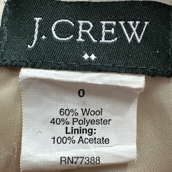 Pink J. Crew Pea Coat Size 0 - Picture 4 of 9